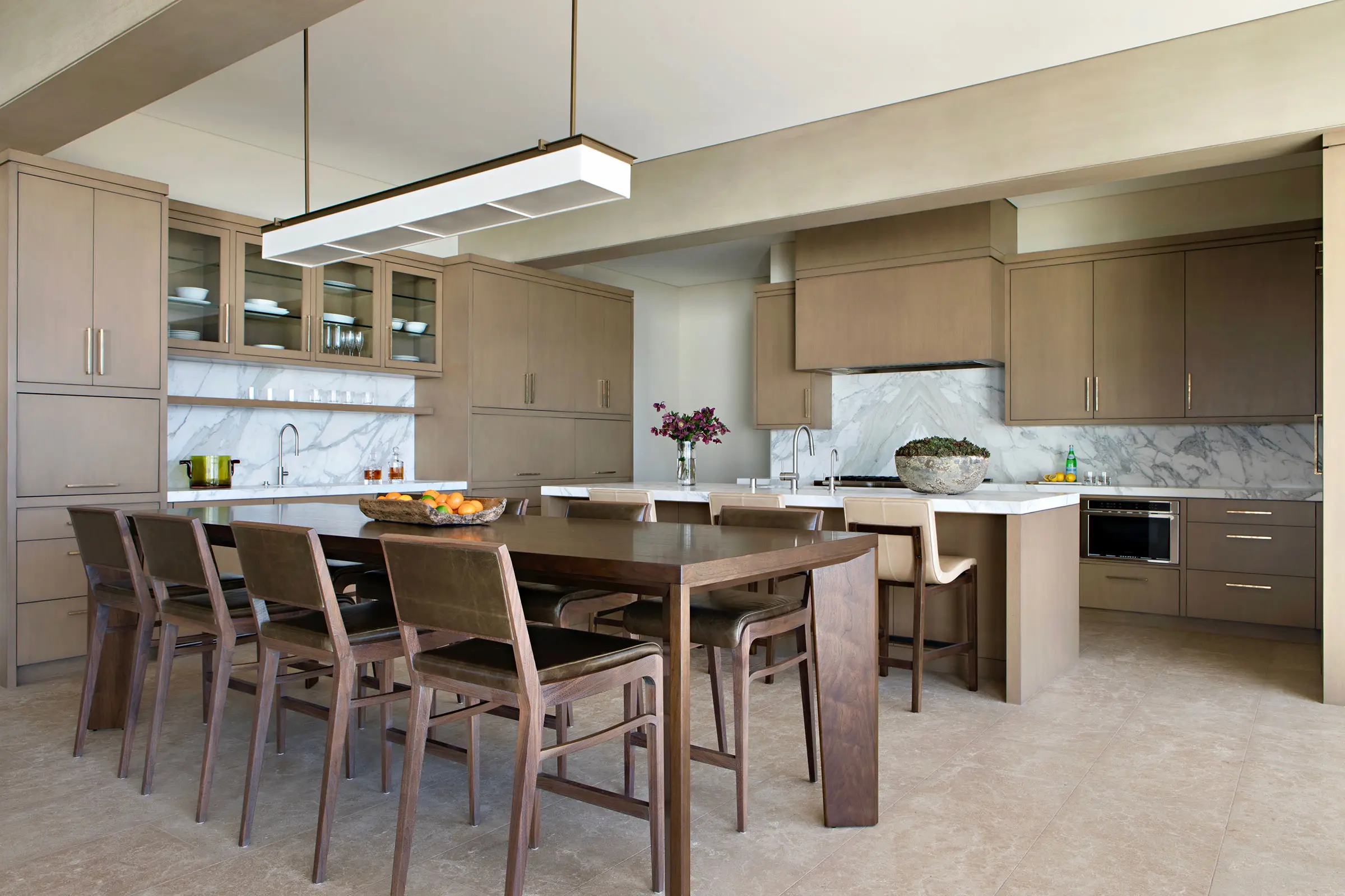 Custom home kitchen modern style