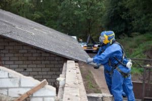 Asbestos remediation construction